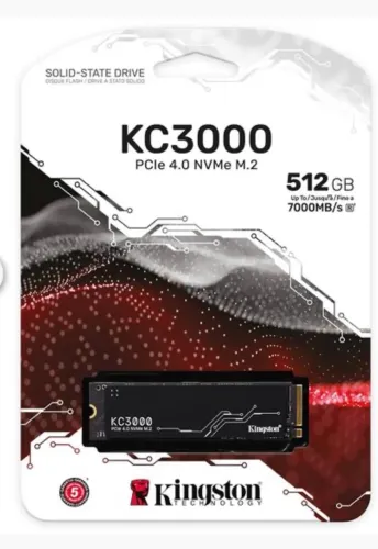 SSD M.2 Kingston KC3000 512GB