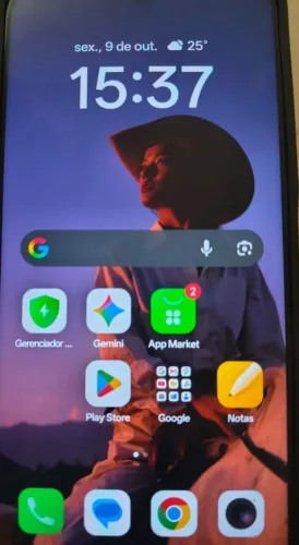 Celular OPPO A6X 128GB 12GB ram garantia até julho de 2027