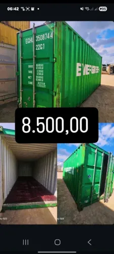 Container DRY em Itajaí-SC 