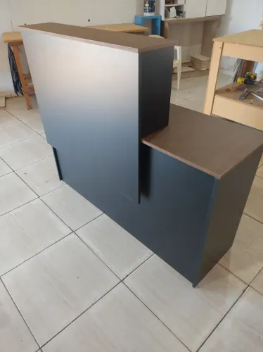 Balcão recepção atendimento