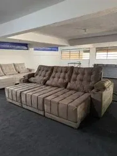 Sofá Retrátil Reclinável 2,90m - (Promoção)!