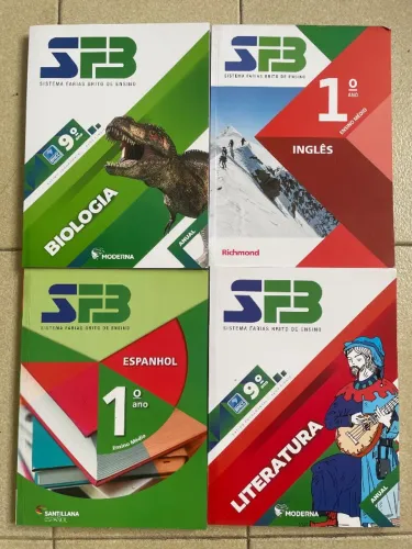 LIVROS 1 SÉRIE FARIAS BRITO