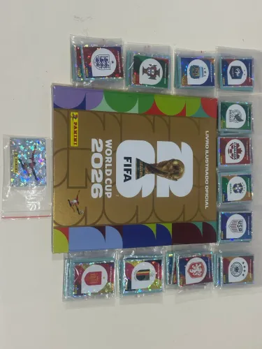 Álbum capa dura completo da copa 2026