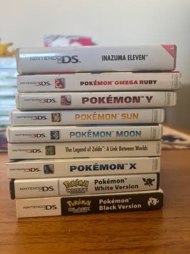 Jogos Nintendo ds e 3ds(pokemon, zelda, inazuma eleven)