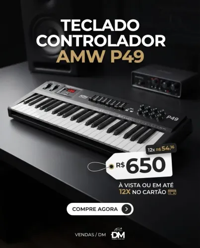Teclado controlador AMWP49