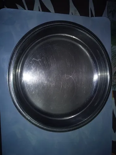 Saladeira de inox redonda