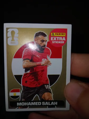 Figurinha EXTRA STICKER do Salah