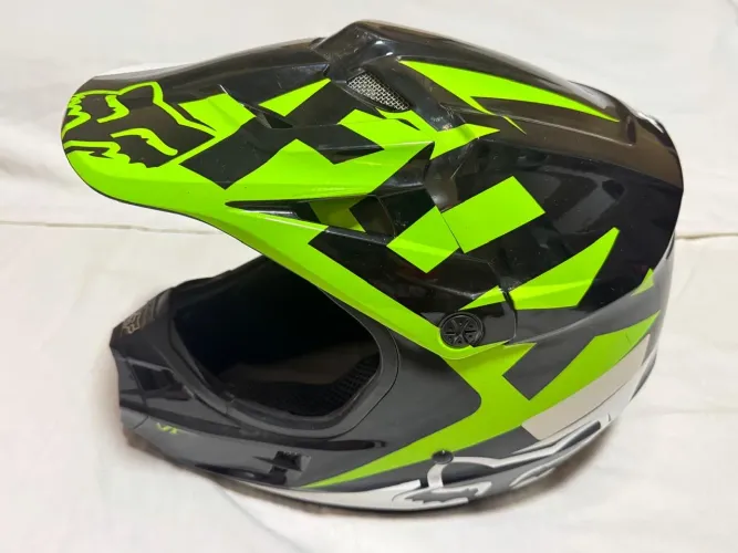 Capacete Fox Racing Tam. M + Óculos 100% Original