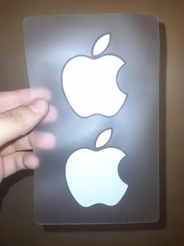 Adesivo Original da Apple (cinza) [NUNCA USADO]