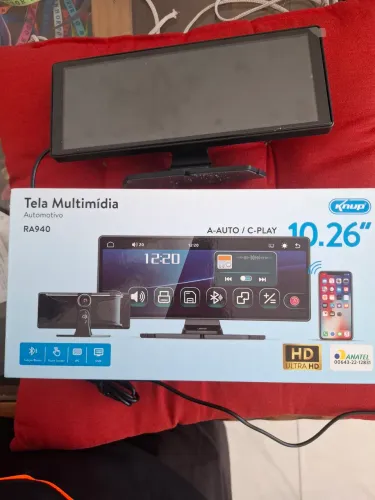 Multimidia car play 10,2 polegadas
