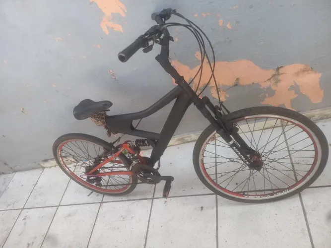 bicicleta aro 26 pra levar logo