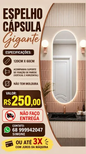 Espelho Cápsula