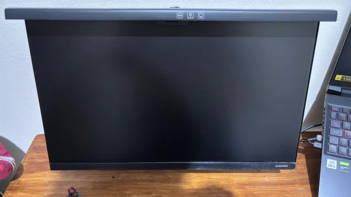 Monitor Gamer Samsung 22 Fhd, 75hz, Hdmi/vga, Freesync, T350 Cor Preto