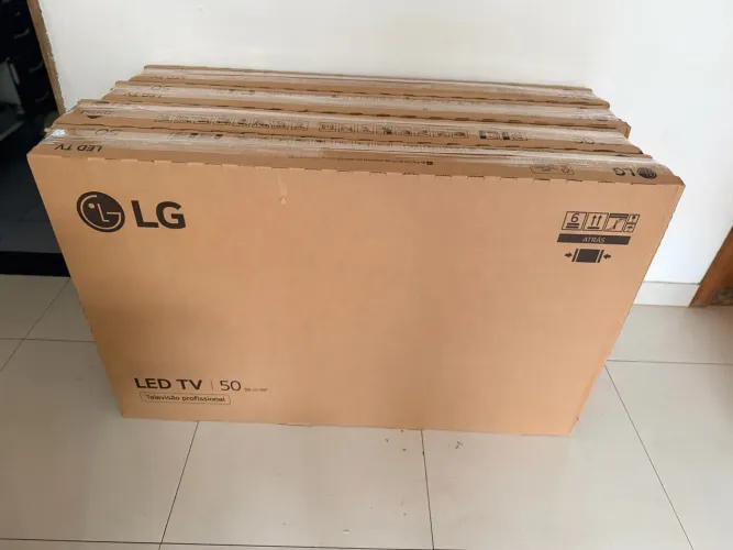 Smart tv lg 50 polegadas 4k lacrada