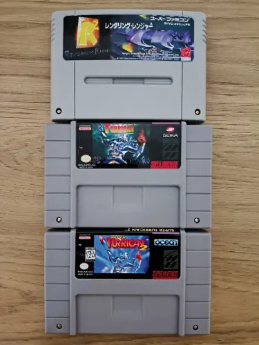Lote de Jogos Super Nintendo Snes SFC Famicom (Repro Chip Original)