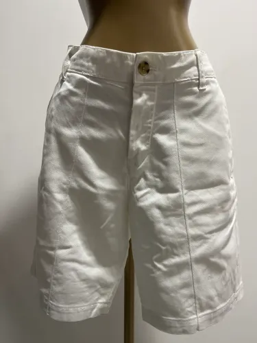 Bermuda jeans branca masculina ZARA