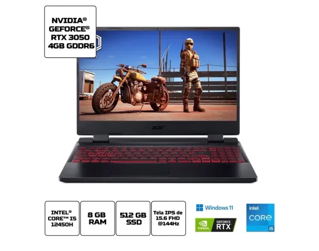 Notebook Acer Nitro 5 AN515-58-54UH