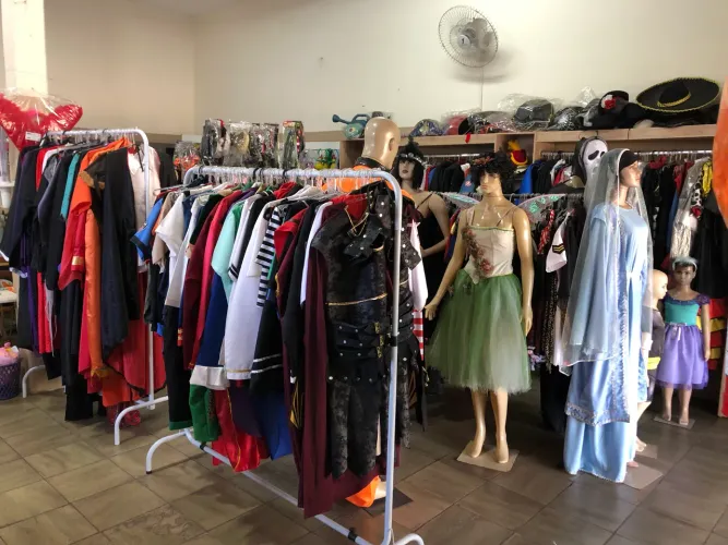 Vendo loja de Fantasia e acessórios