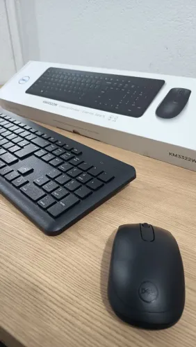 Teclado e Mouse Sem Fio Dell KM3322W