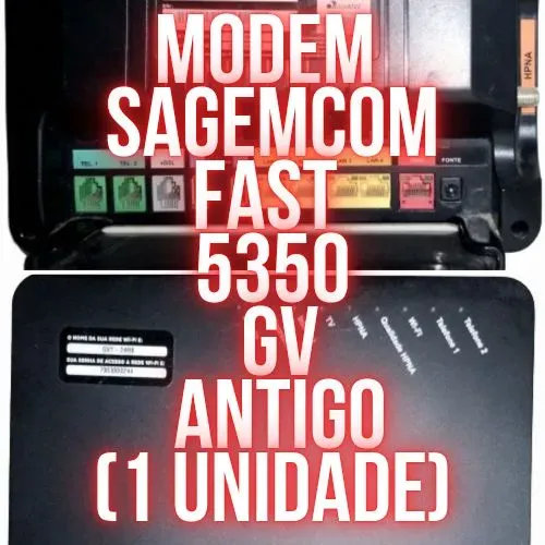 Modem Sagemcom Fast Gv Antigo