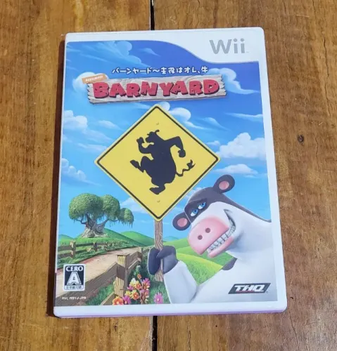 Barnyard - O Segredo dos Animais - Nintendo Wii Original Japonês CIB
