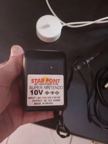 Fonte super Nintendo bi volt