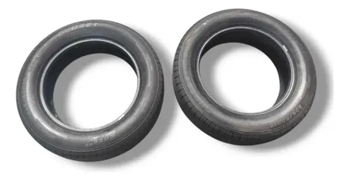 Par Pneu Sunset 205/60 R16 Usado A1