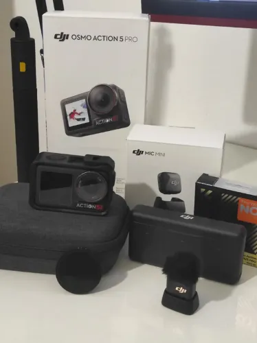 DJI Osmo Action 5 Pro + DJI Mic Mini + 512GB microSD
