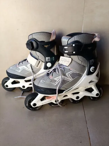 Par de patins infantis