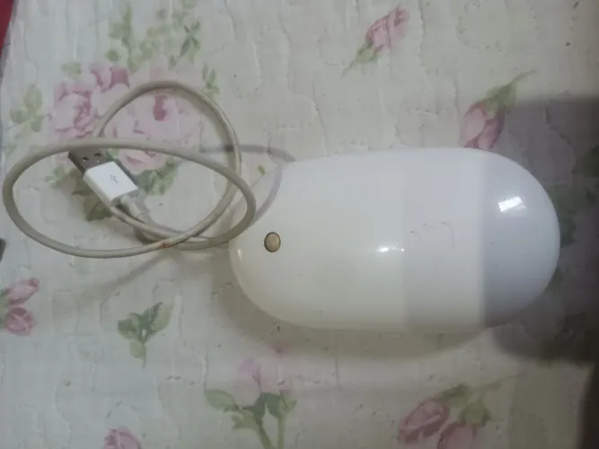 Mouse Apple Mighty Mouse Com Fio (USB - Modelo A1152) - LEIA O ANÚNCIO