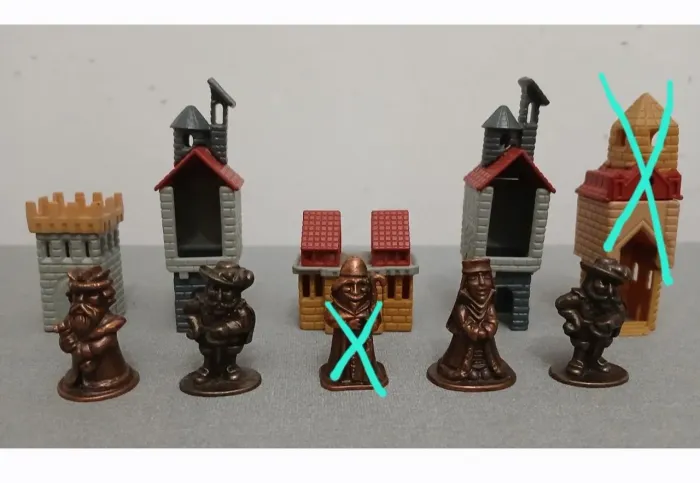 Soldados de cobre kinder ovo