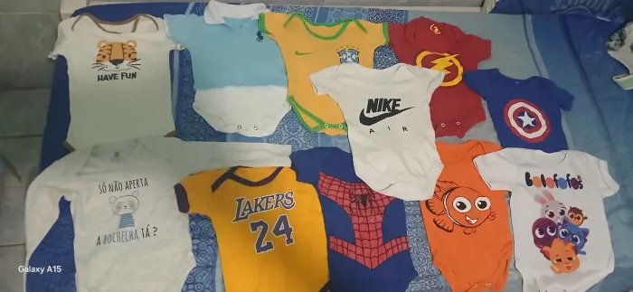 Kit Roupa Menino ( Mesversario)