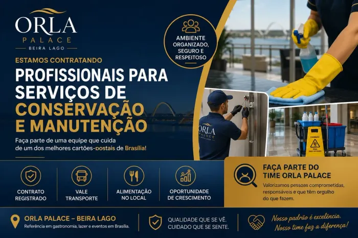 AUXILIAR DE LIMPEZA E CONSERVAÇÃO. 