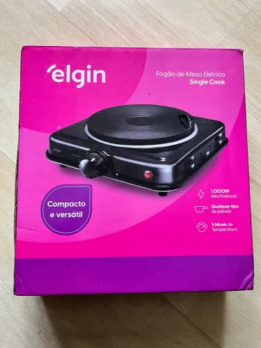Fogão de Mesa Elétrico Single Cook Elgin