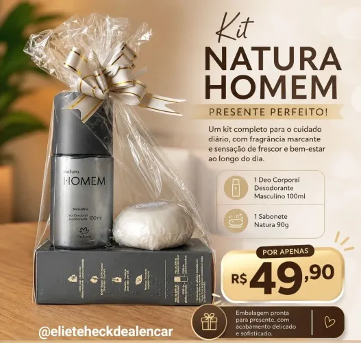 Kits presentes masculino 