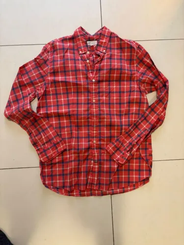 Camisa Social Casual GAP Original Xadrez - Tamanho G (US L) Stretch