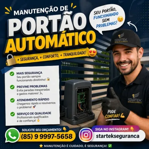 Seu portão está com problemas?