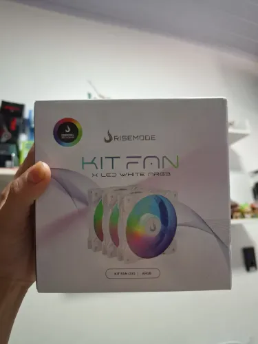 Kit fan rise mode X Led White ARGB 