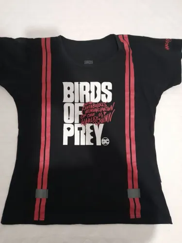 Camisa filme de Arlequina original Piticas