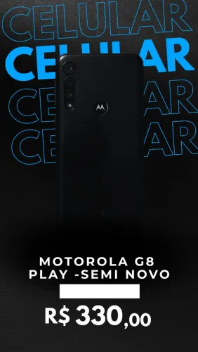 MOTO G8 PLAY 32GB - SEMI NOVO 