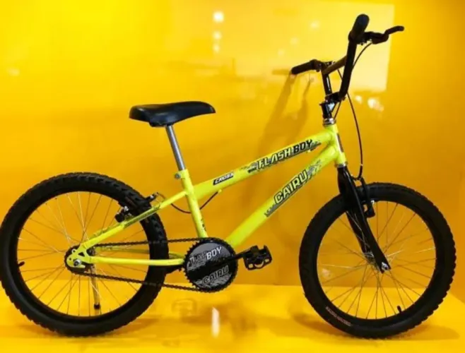BIKE CAIRU AMARELA ARO 20