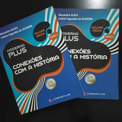 Kit Livros Conexões com a História: Parte 1 e Parte 2 - Moderna Plus