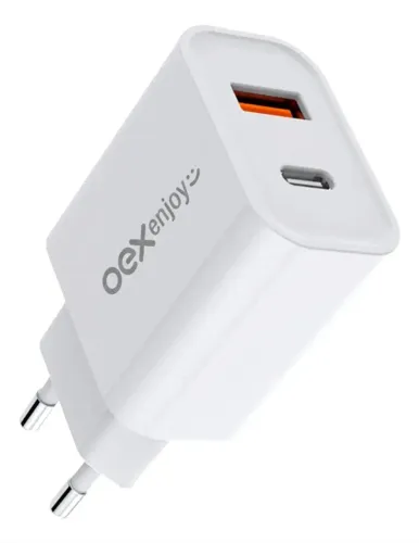 Carregador Duplo Usb + Usb-c (tipo C) Carga Simultânea *NOVO