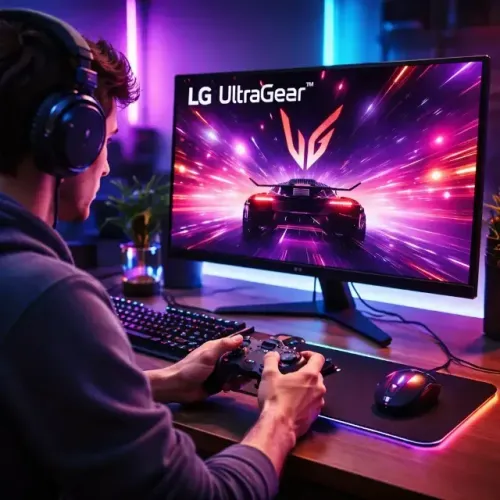Monitor Gamer LG 24 UltraGear FHD 180Hz 1ms IPS HDR Freesync/G-Sync