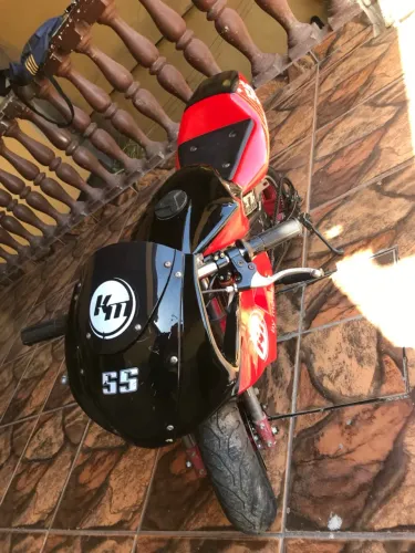 Mini moto 49cc infantil a gasolina ? 