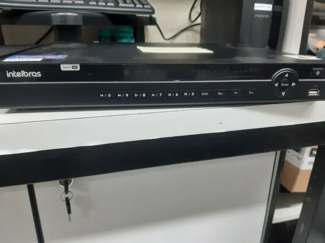 Dvr intelbras mhdx 1032 gravador 32 canais multi HD com 1TB Hd