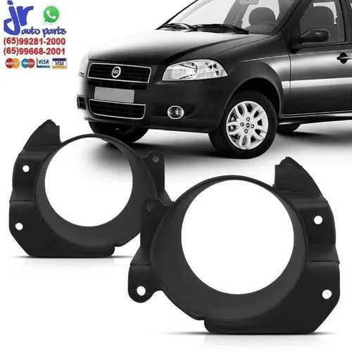 Par Suporte Farol Milha Palio G4 Siena Weekend Ducato Uno Vivace