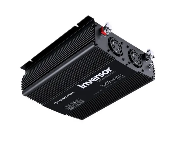 Inversor 2000w Pico 4000w 12v/127v Onda Senoidal Pura Hayonik  Inversor Pra Geladeira 