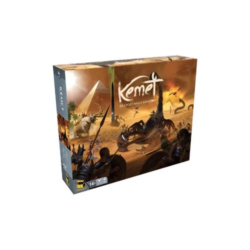 Kemet: Blood And Sand (Edição Financiamento Coletivo) - Jogo de tabuleiro