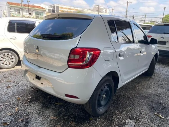 Sandero Authentique 1.0 2019 Retrovisor Airbag Capo Motor Porta Farol Cambio Sucata